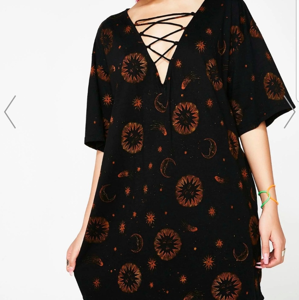 Motel sun and stars dress
